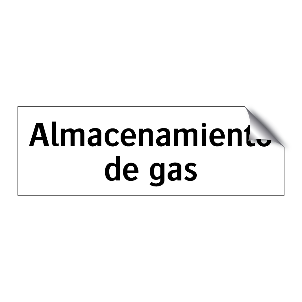 Almacenamiento de gas