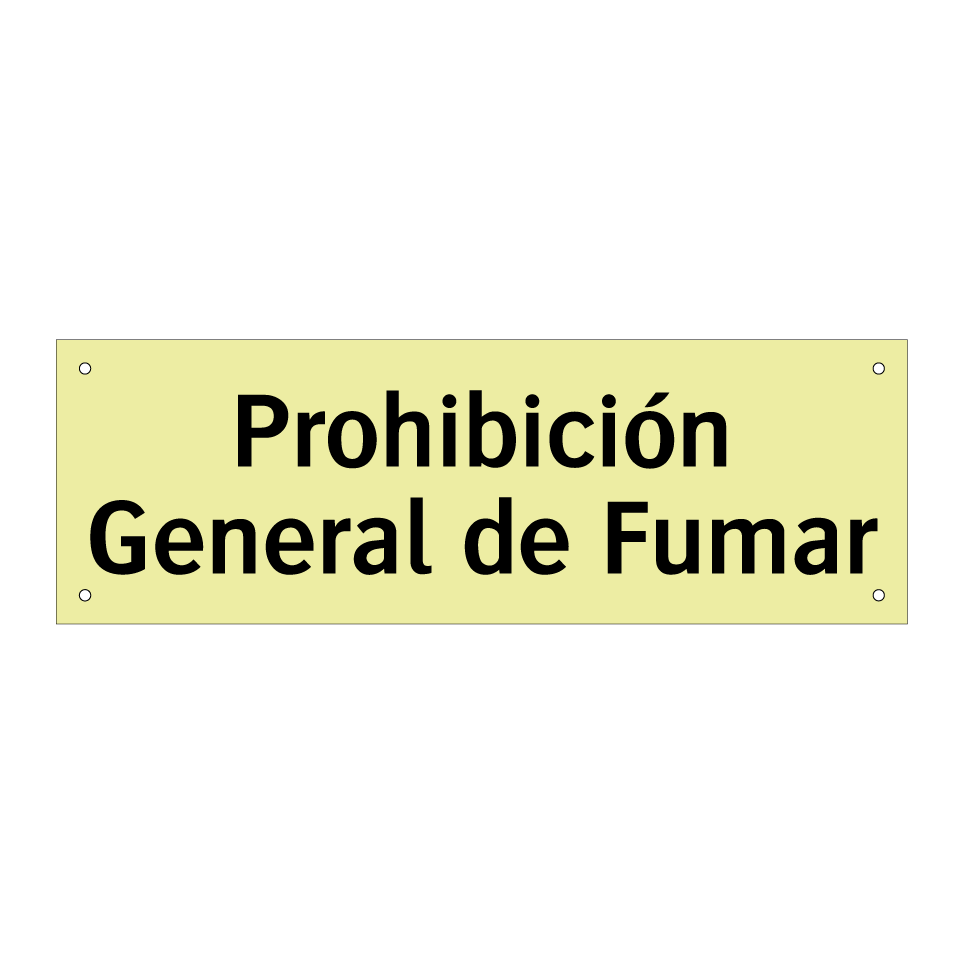 Prohibición General de Fumar
