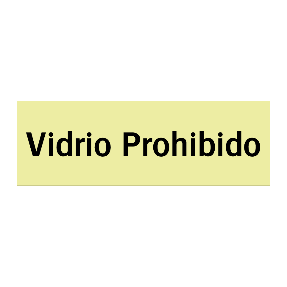 Vidrio Prohibido