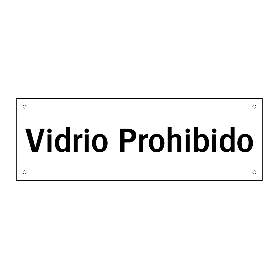 Vidrio Prohibido