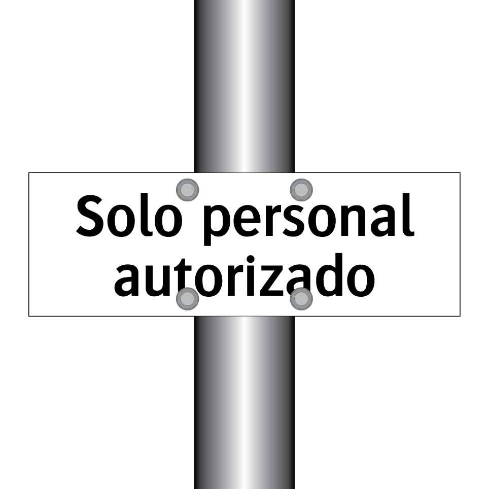 Solo personal autorizado