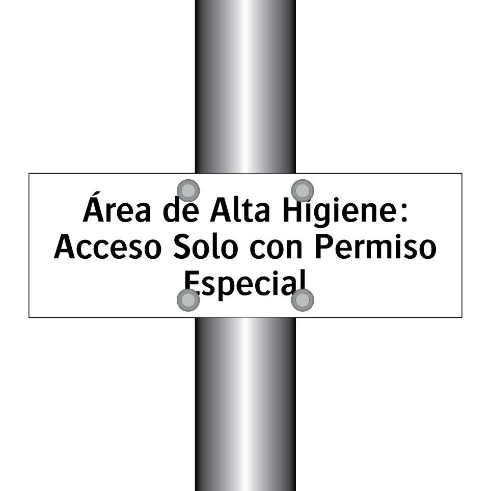 Área de Alta Higiene: Acceso Solo con Permiso Especial