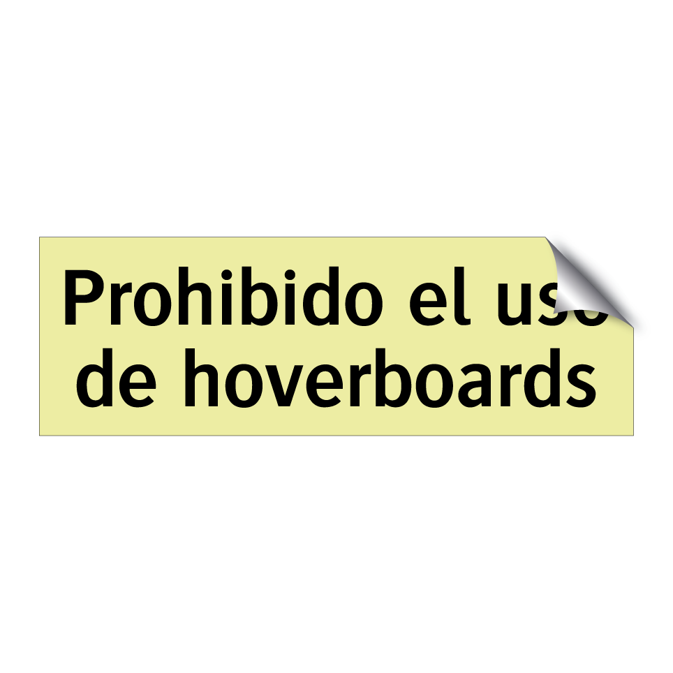 Prohibido el uso de hoverboards