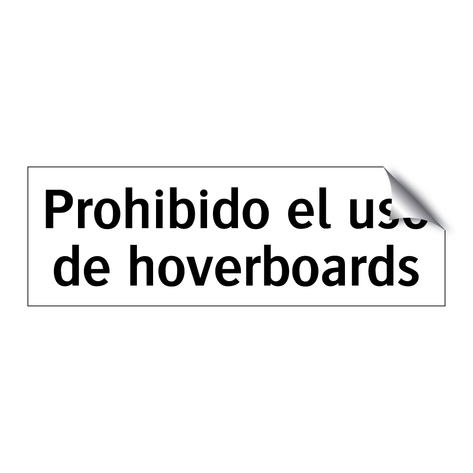 Prohibido el uso de hoverboards