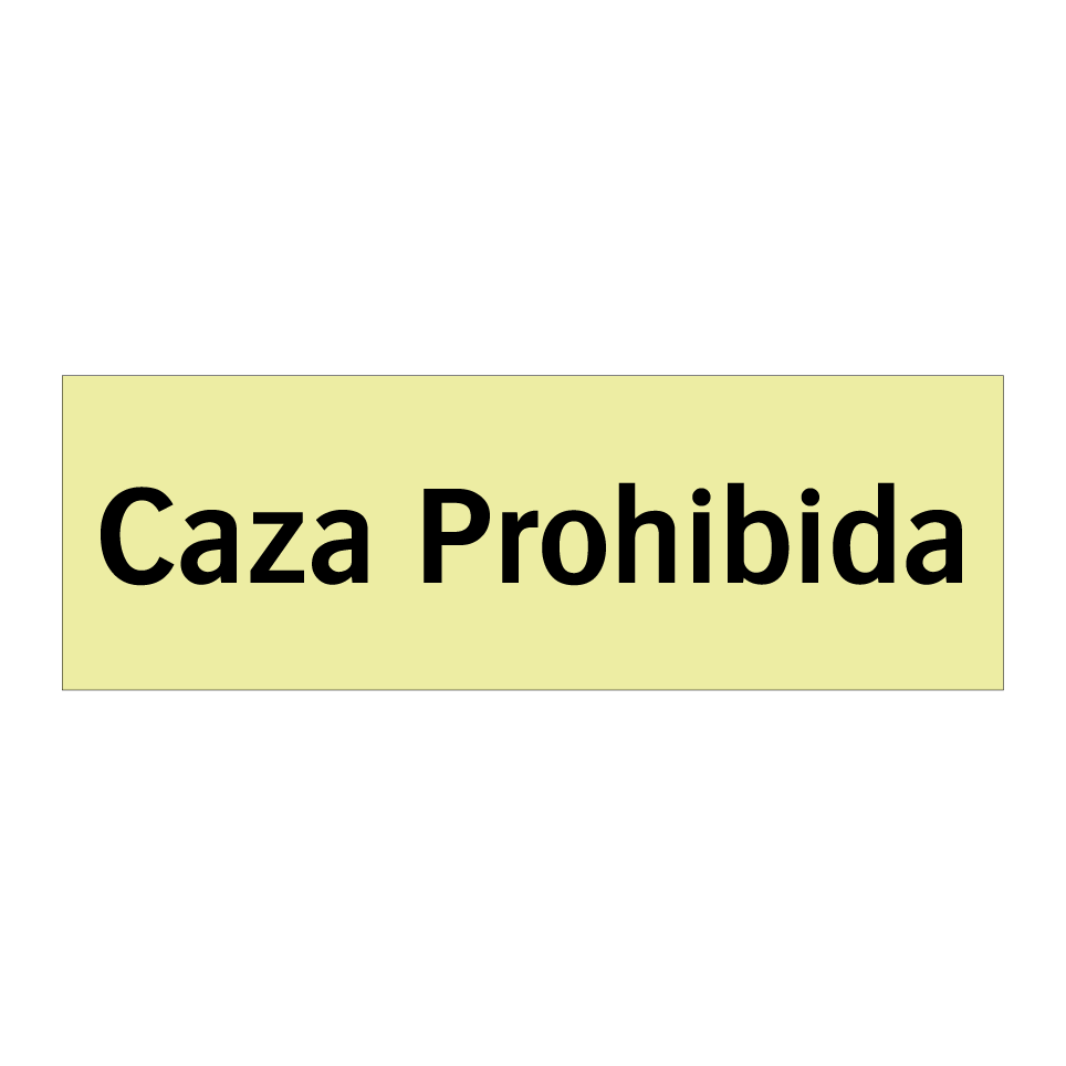 Caza Prohibida
