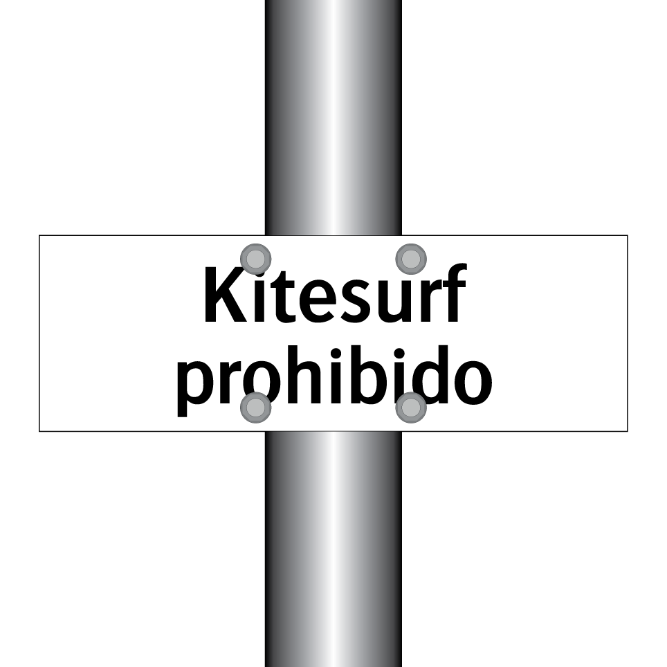 Kitesurf prohibido