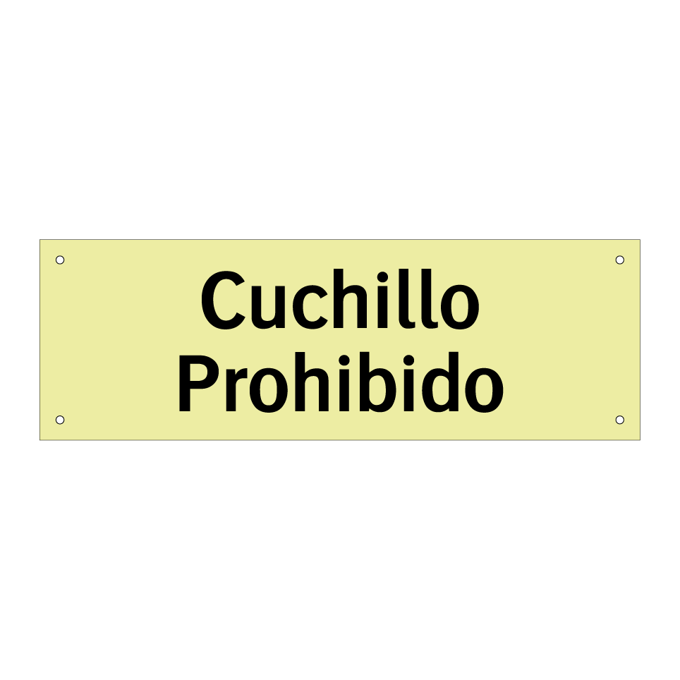 Cuchillo Prohibido