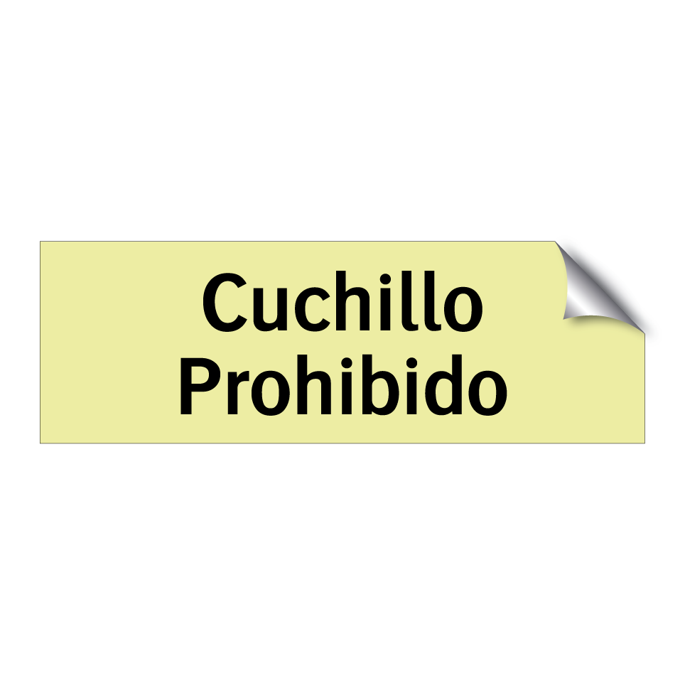 Cuchillo Prohibido
