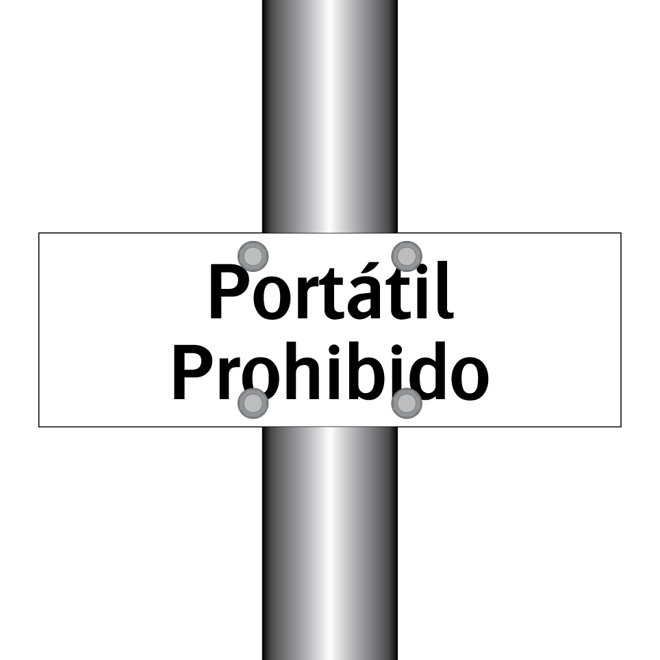 Portátil Prohibido