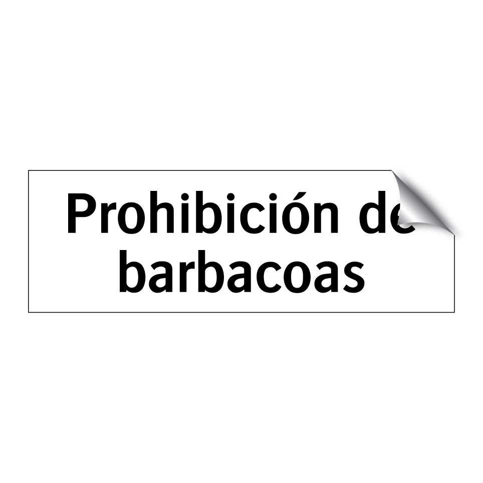 Prohibición de barbacoas