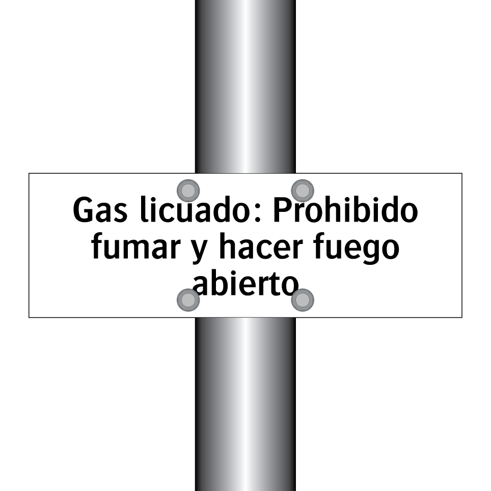 Gas licuado: Prohibido fumar y hacer fuego abierto