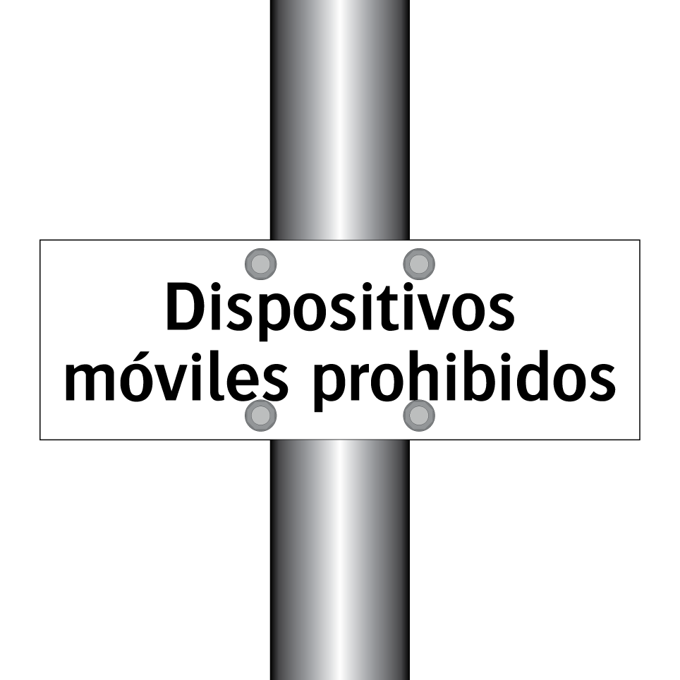Dispositivos móviles prohibidos