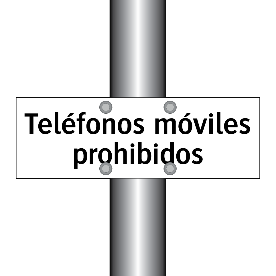 Teléfonos móviles prohibidos