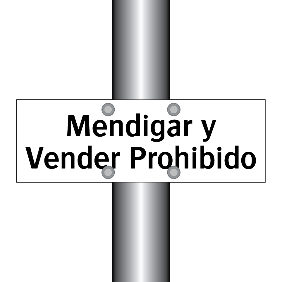 Mendigar y Vender Prohibido