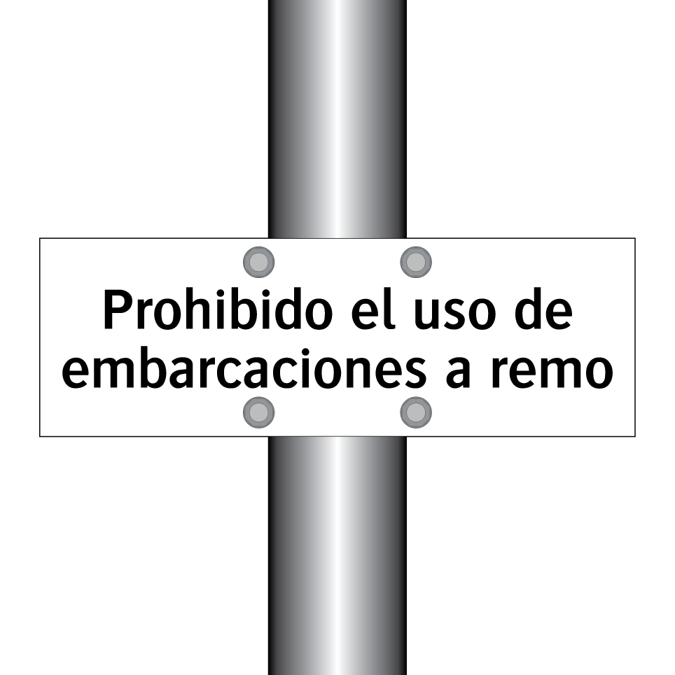 Prohibido el uso de embarcaciones a remo