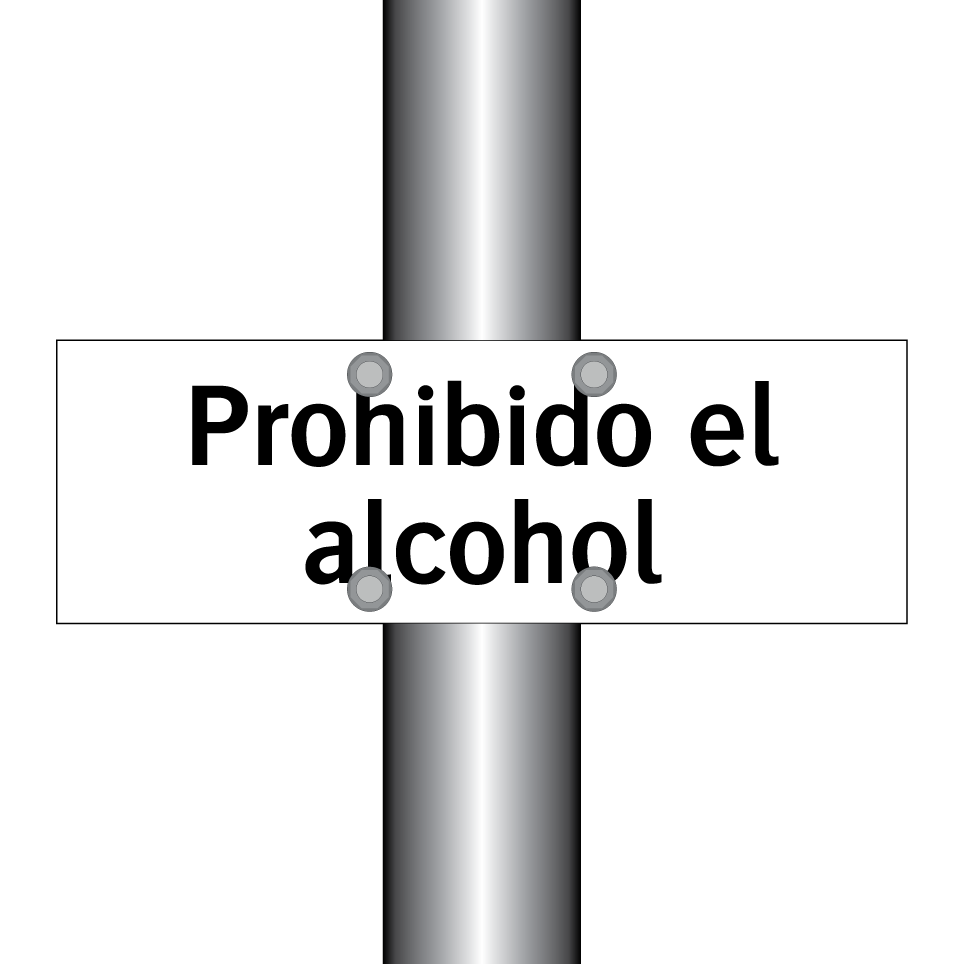 Prohibido el alcohol