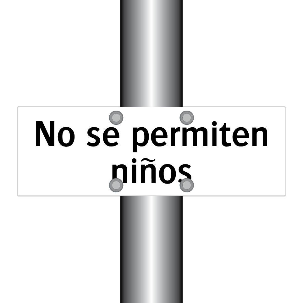 No se permiten niños