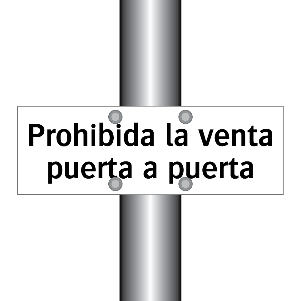 Prohibida la venta puerta a puerta