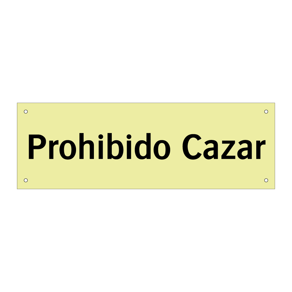 Prohibido Cazar