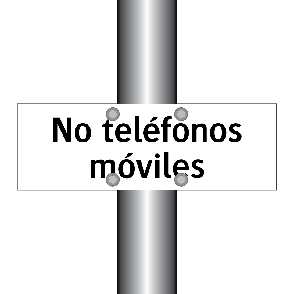 No teléfonos móviles