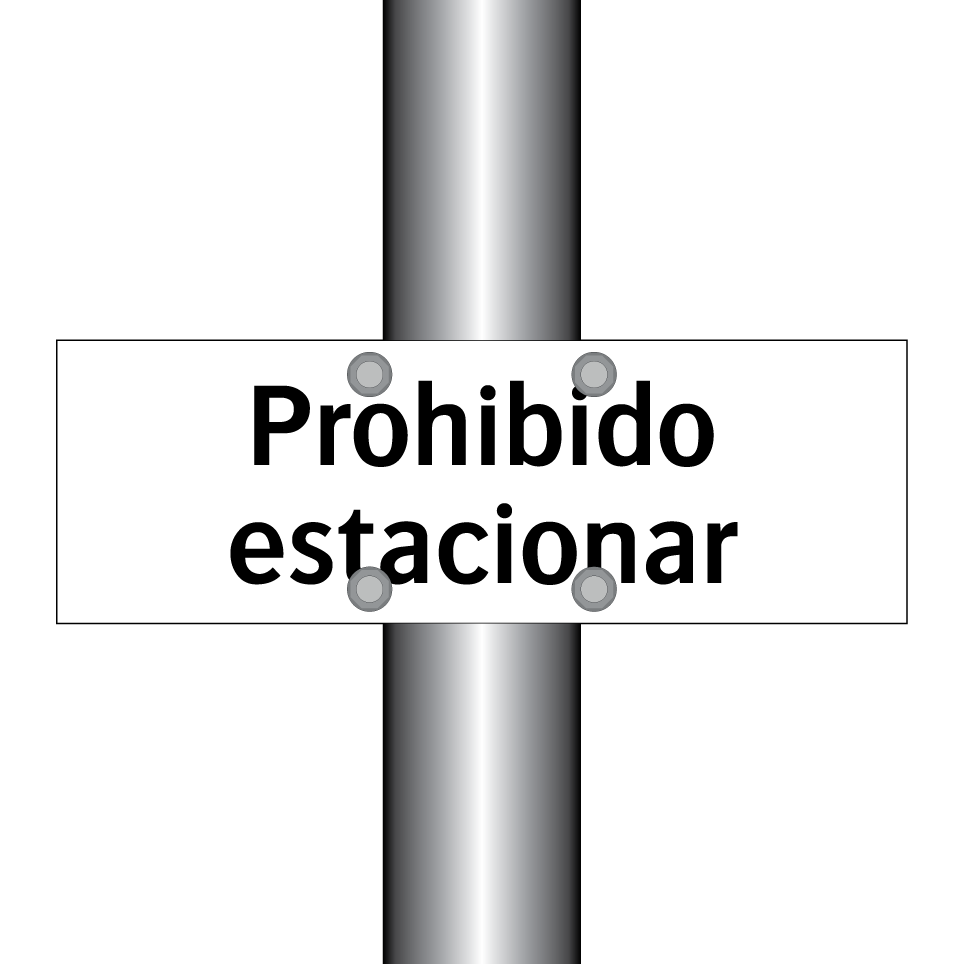 Prohibido estacionar