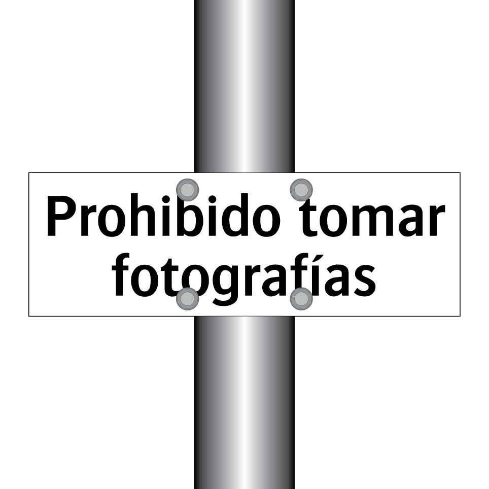 Prohibido tomar fotografías