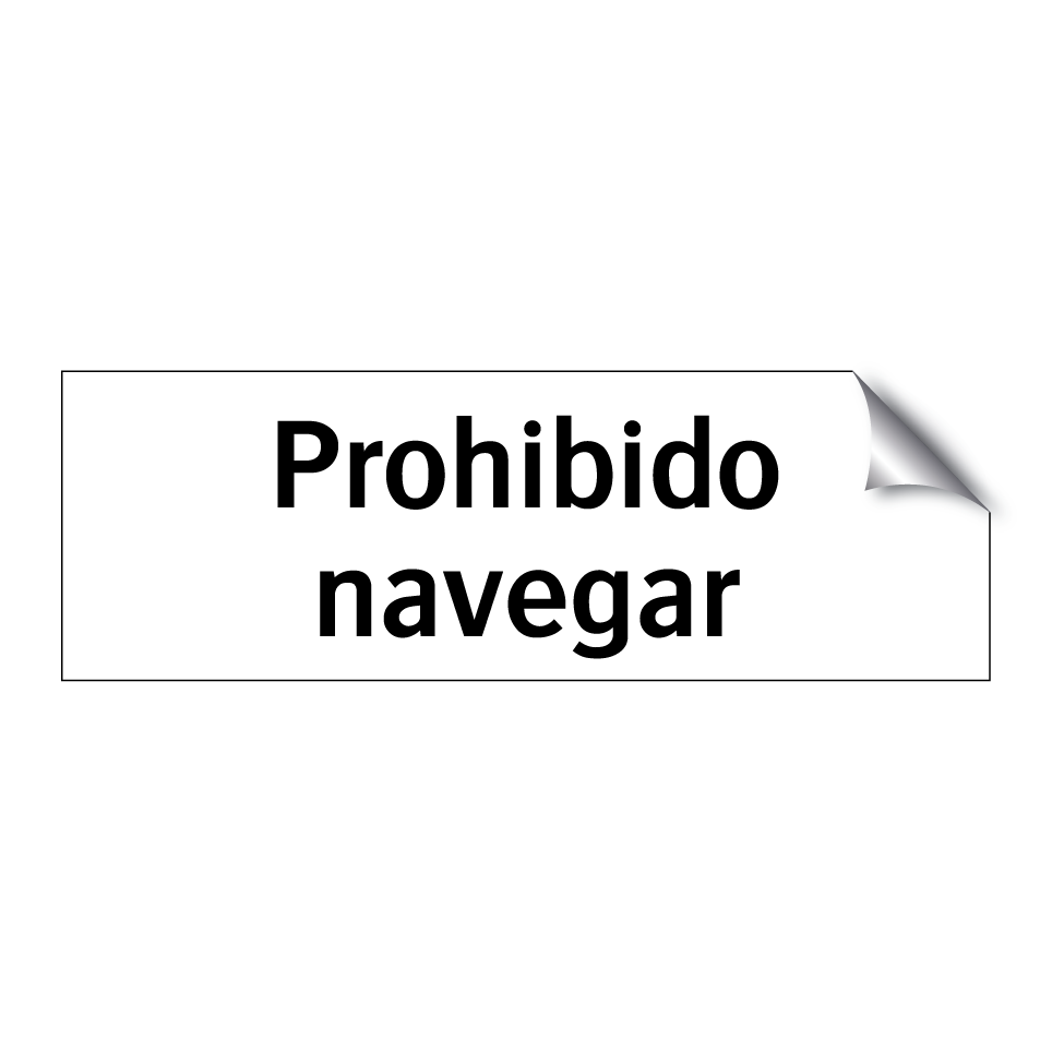 Prohibido navegar