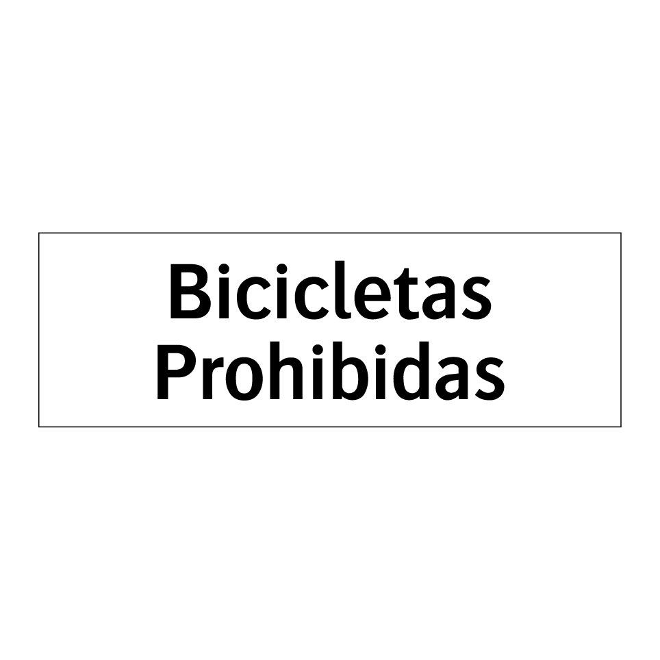 Bicicletas Prohibidas