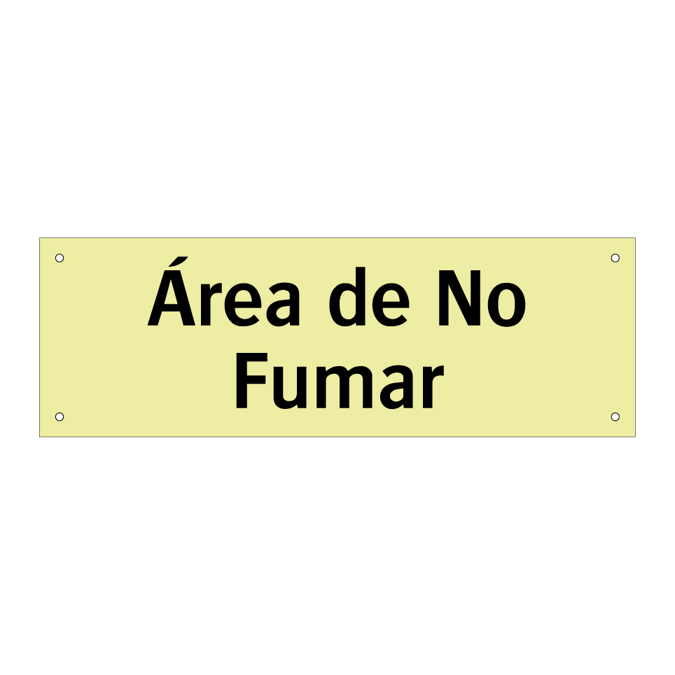 Área de No Fumar