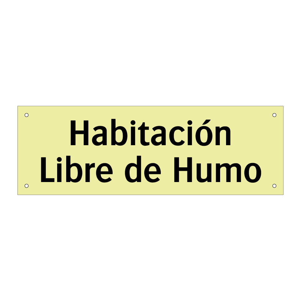 Habitación Libre de Humo