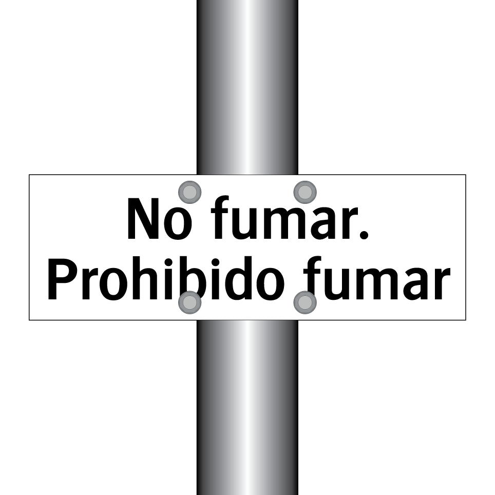 No fumar. Prohibido fumar