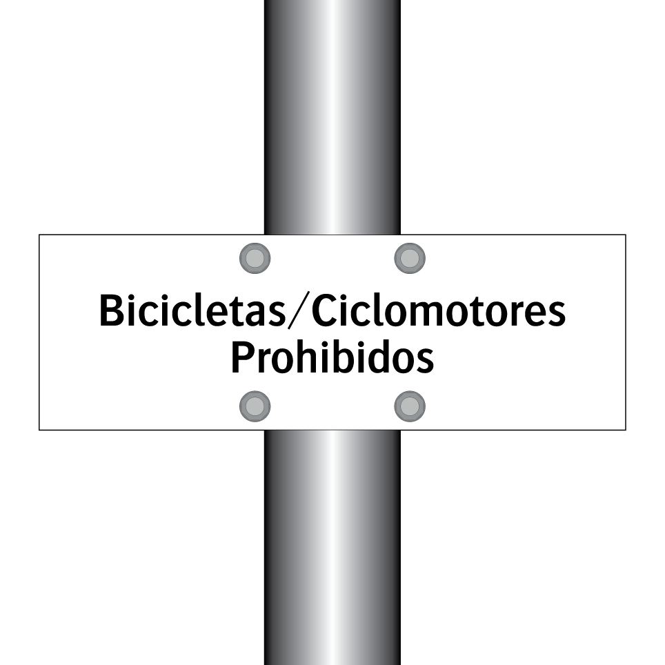 Bicicletas/Ciclomotores Prohibidos