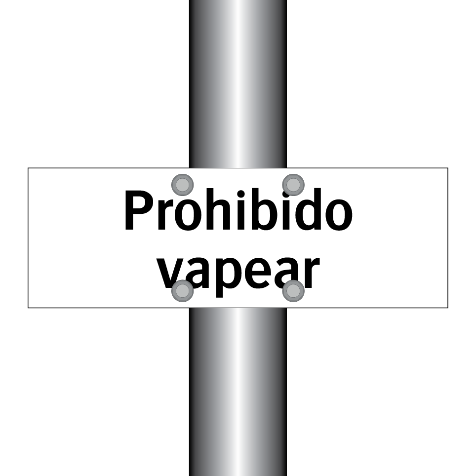 Prohibido vapear