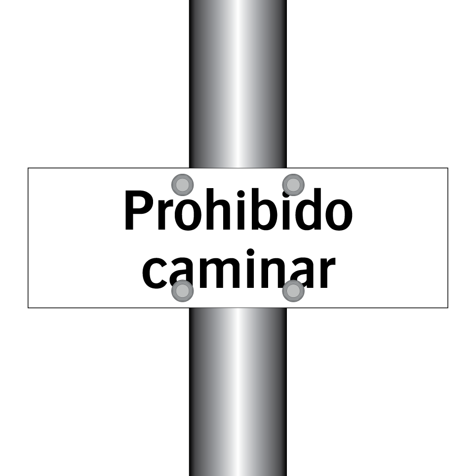 Prohibido caminar