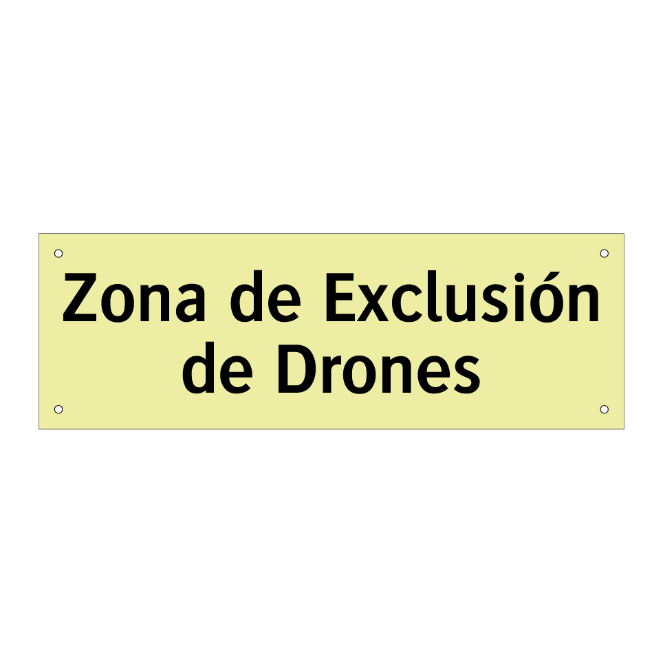 Zona de Exclusión de Drones