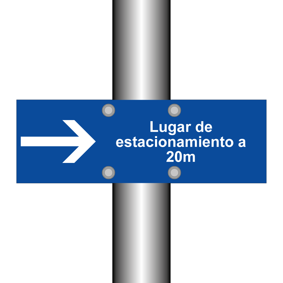 Lugar de estacionamiento a 20m