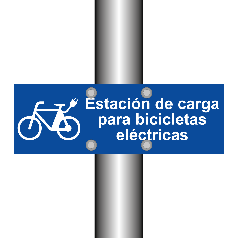 Estación de carga para bicicletas eléctricas