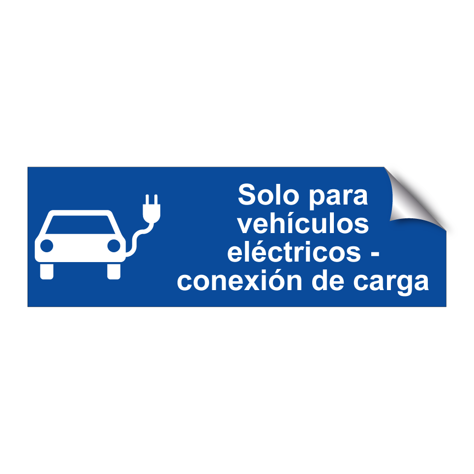 Solo para vehículos eléctricos - conexión de carga