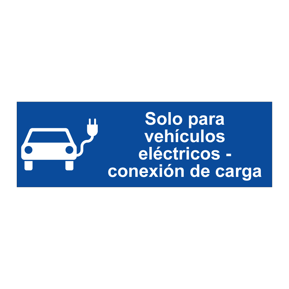 Solo para vehículos eléctricos - conexión de carga