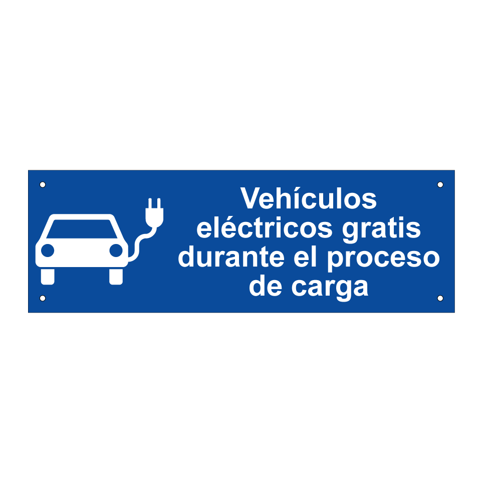 Vehículos eléctricos gratis durante el proceso de carga