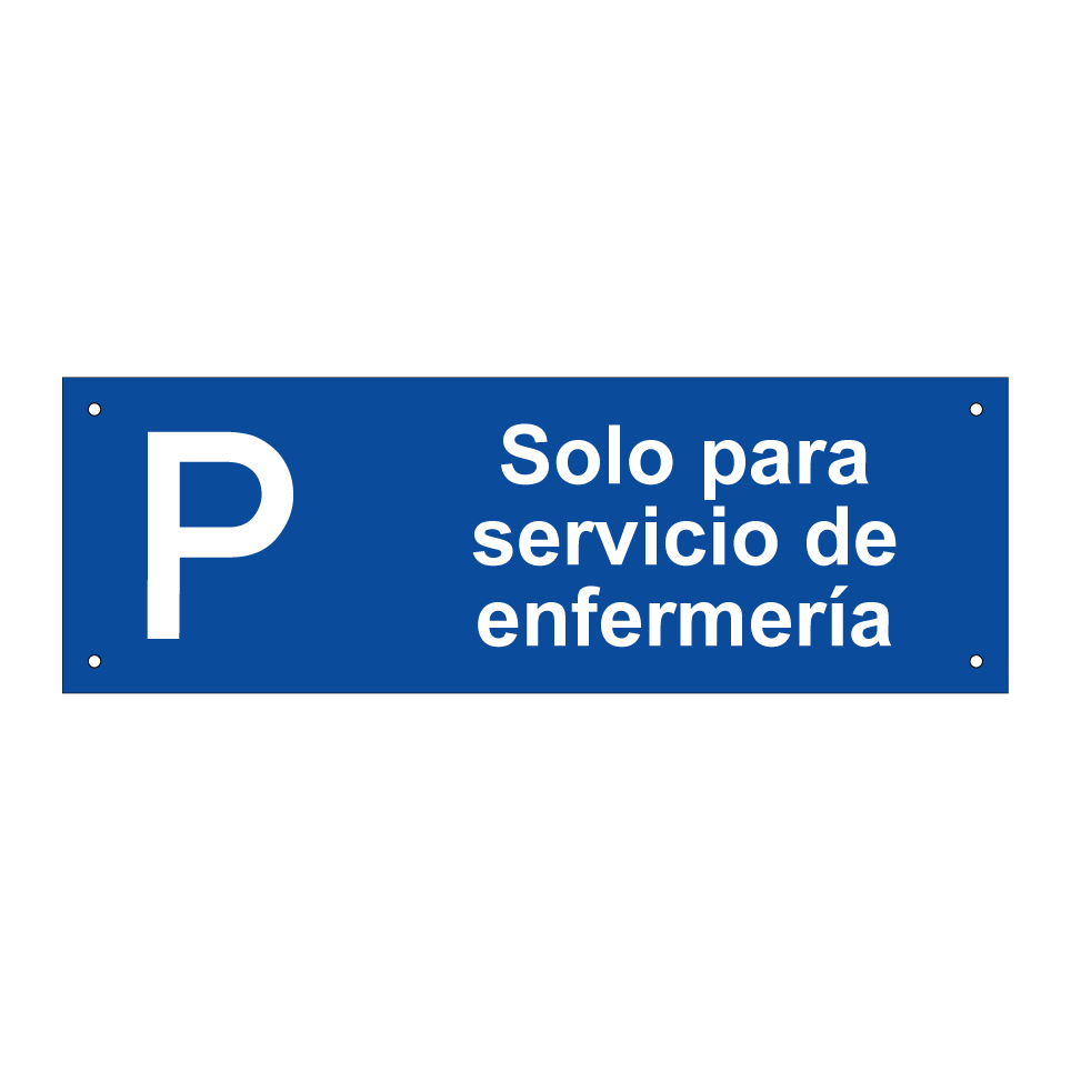 Solo para servicio de enfermería