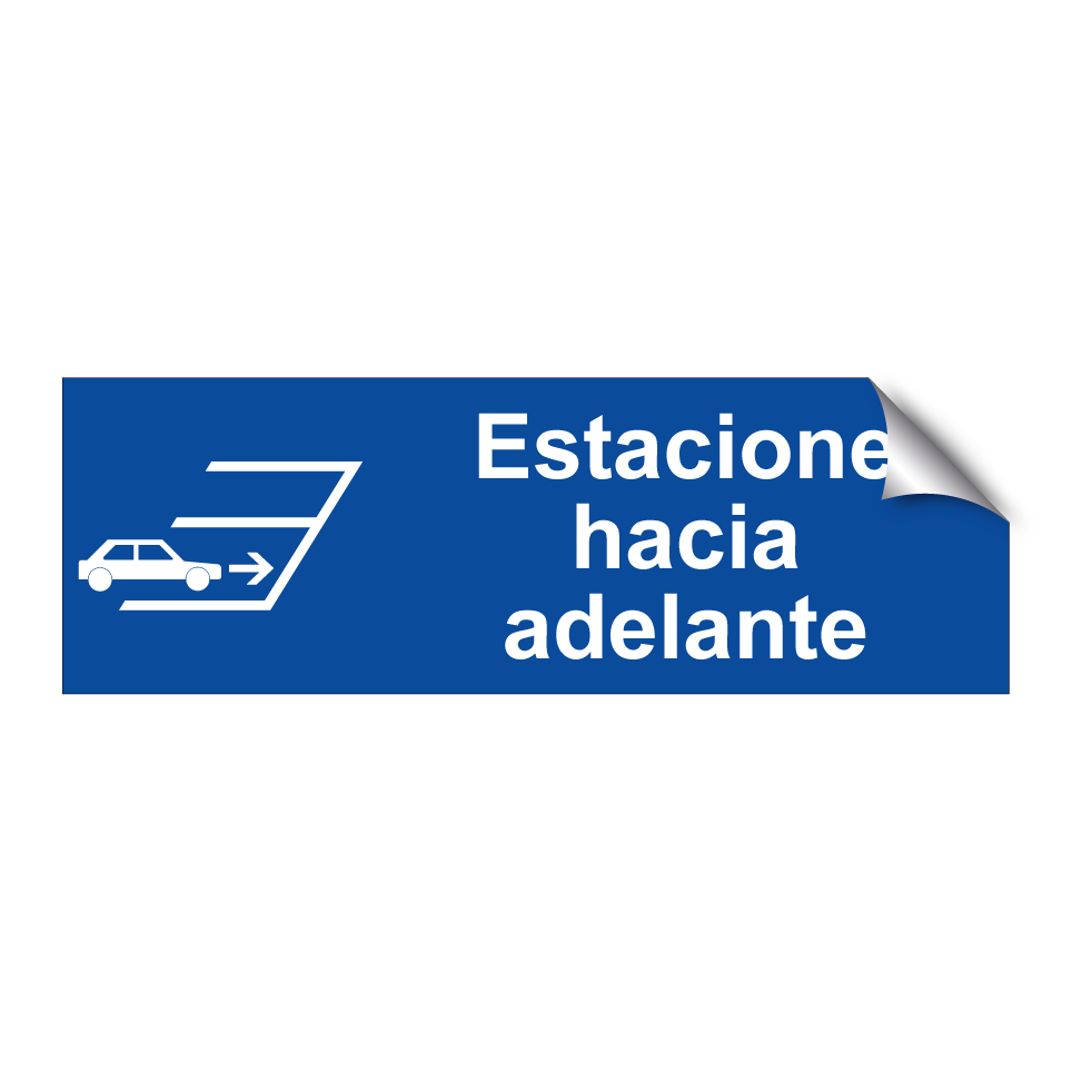Estacione hacia adelante