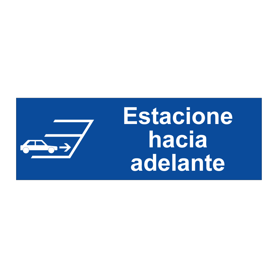 Estacione hacia adelante
