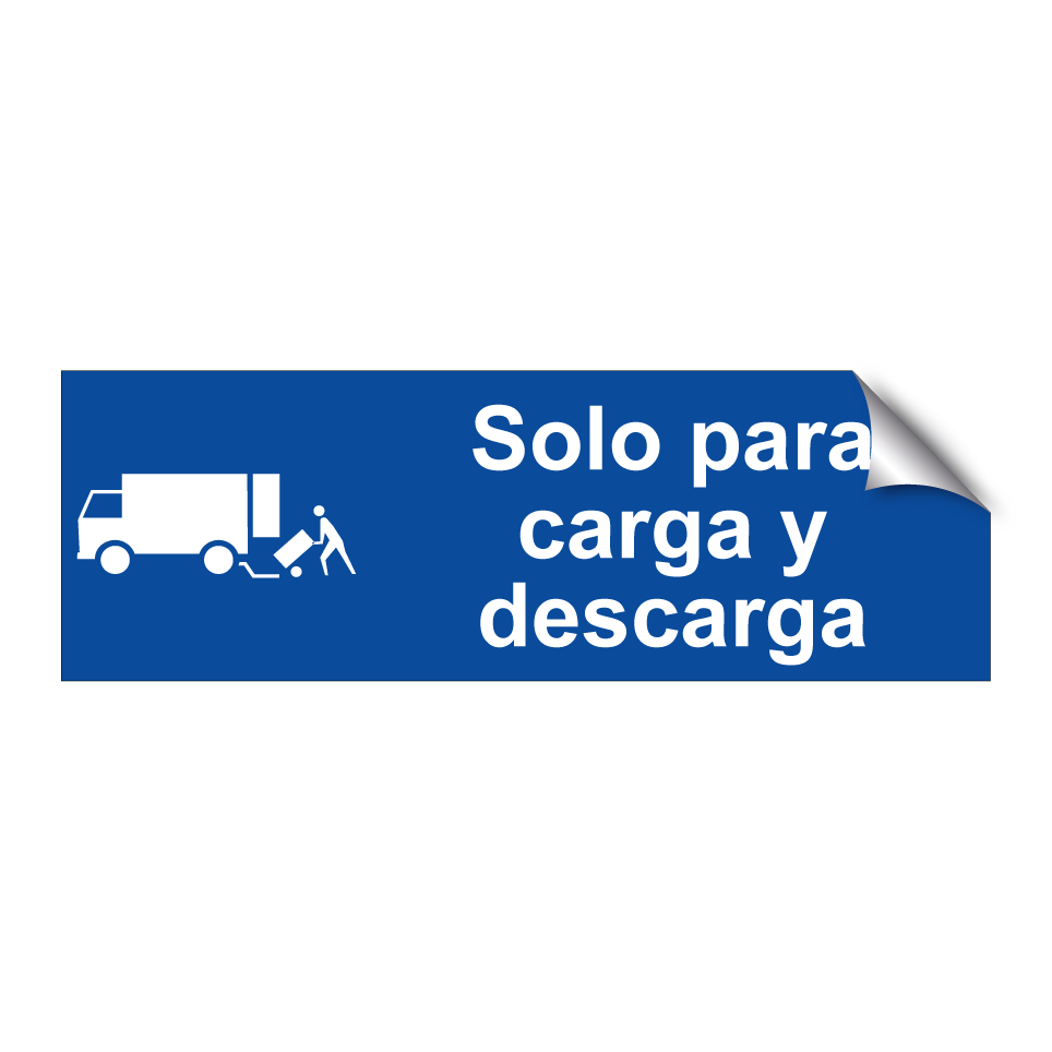 Solo para carga y descarga