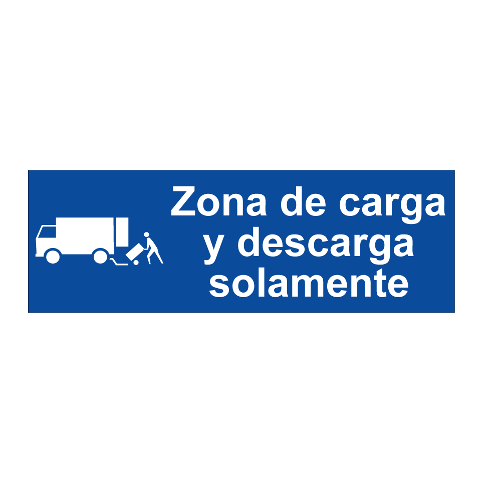 Zona de carga y descarga solamente