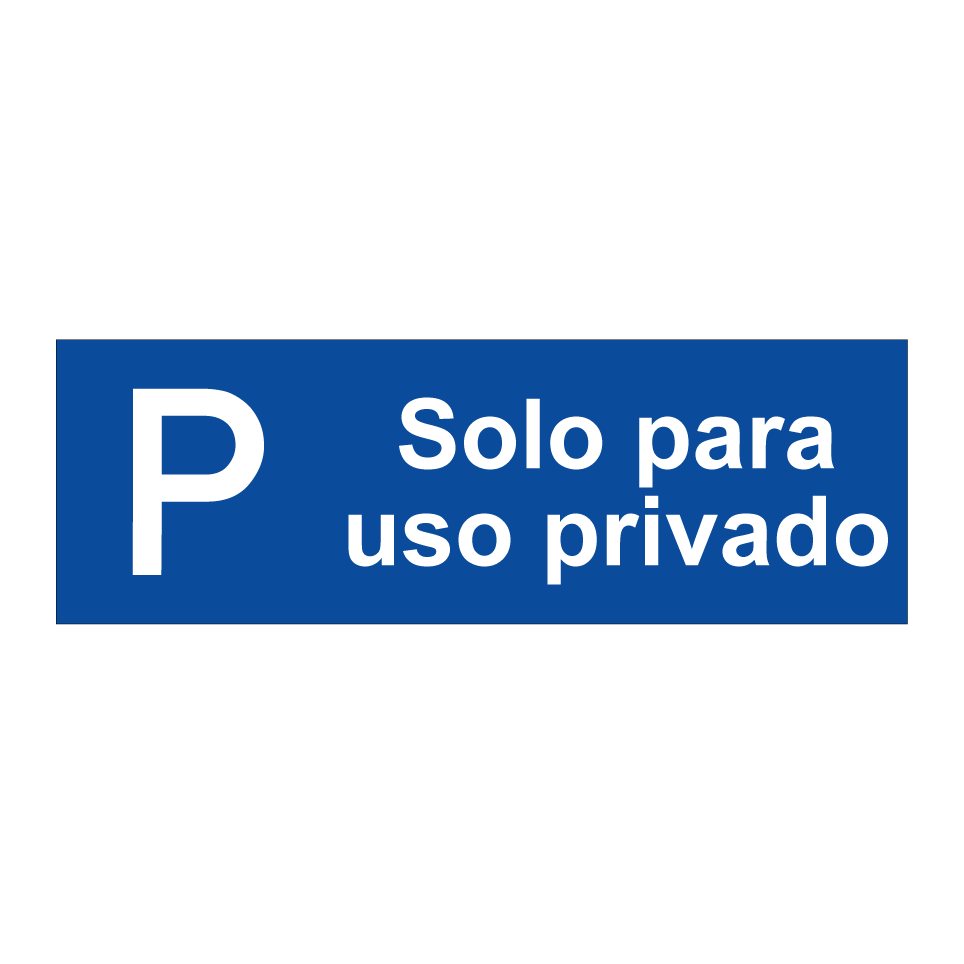 Solo para uso privado