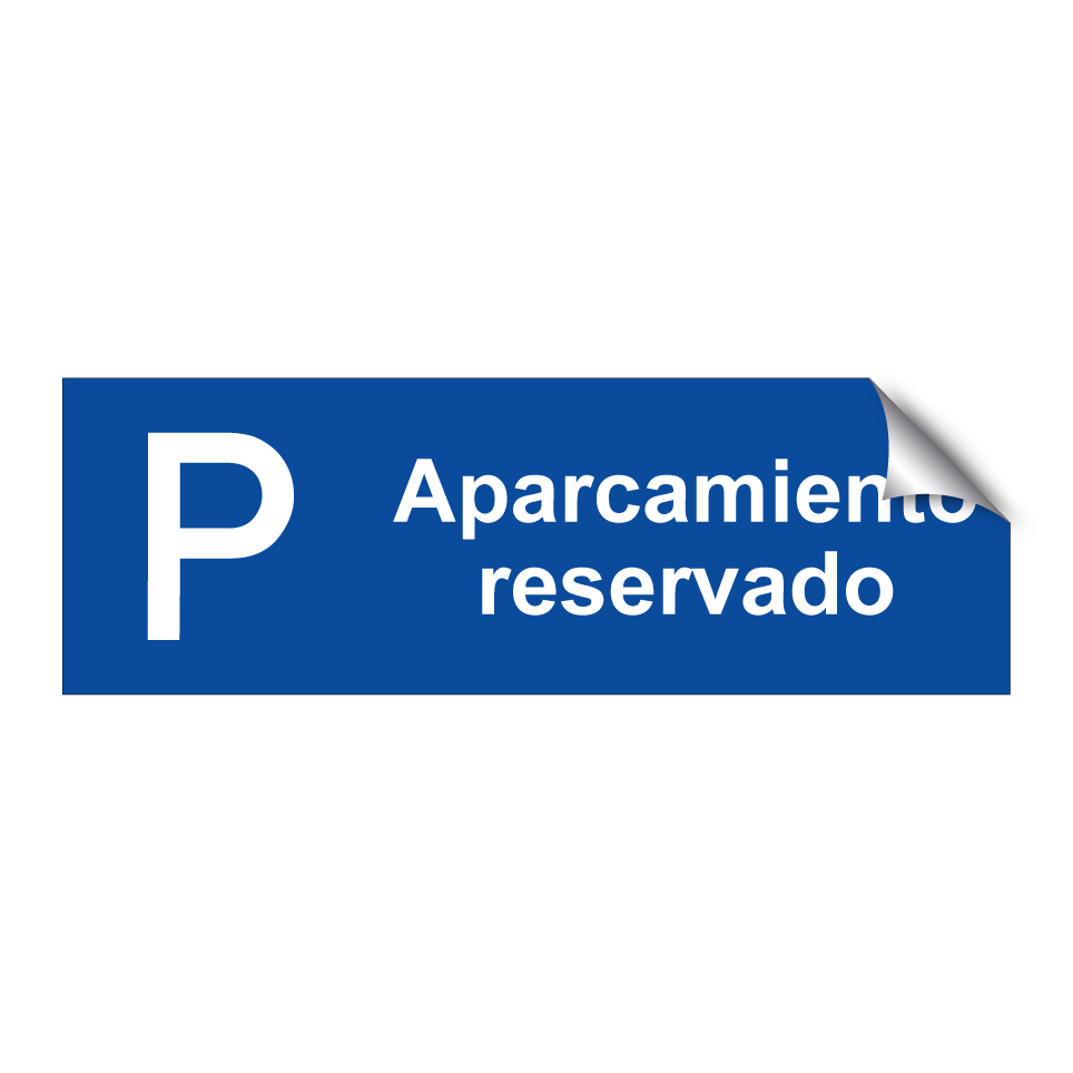 Aparcamiento reservado