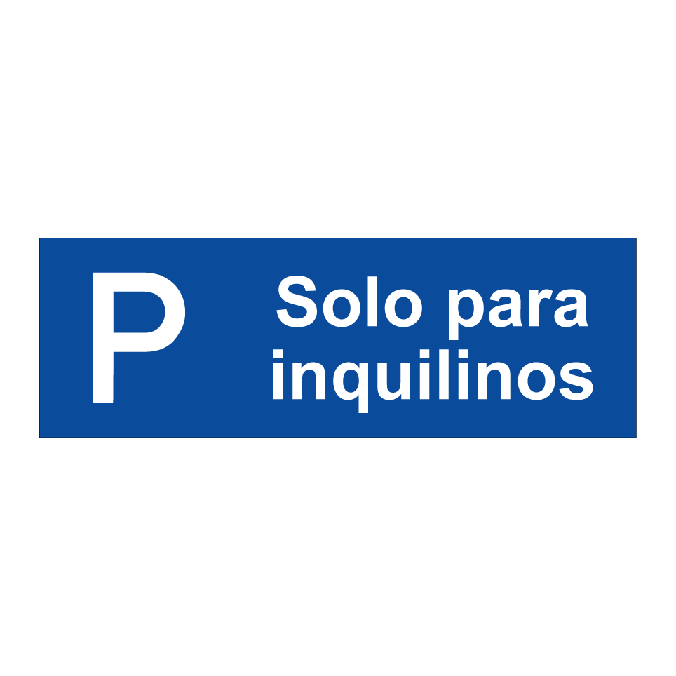 Solo para inquilinos
