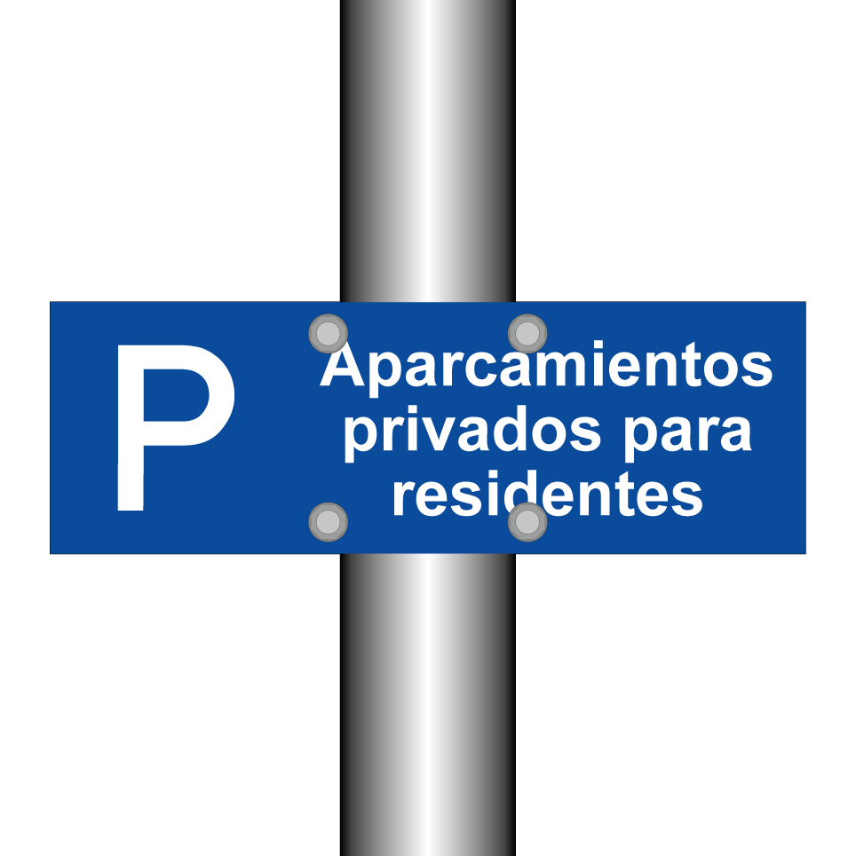 Aparcamientos privados para residentes
