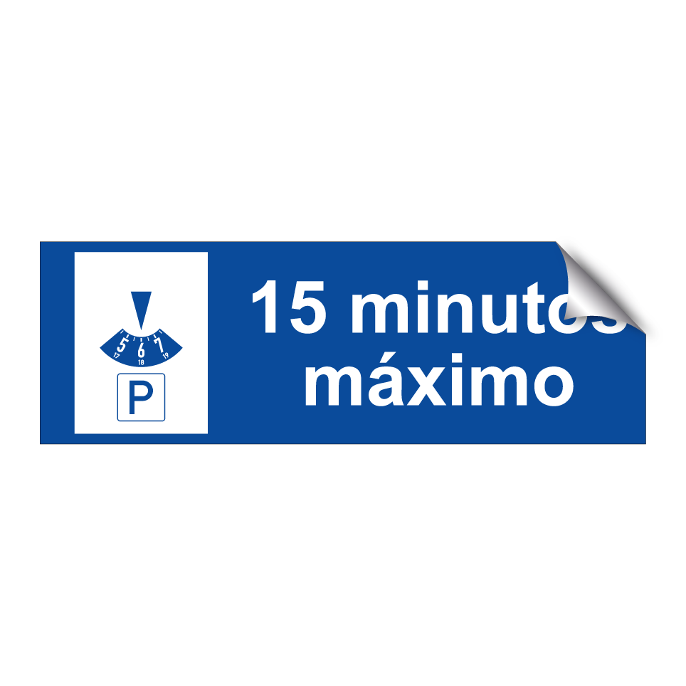 15 minutos máximo